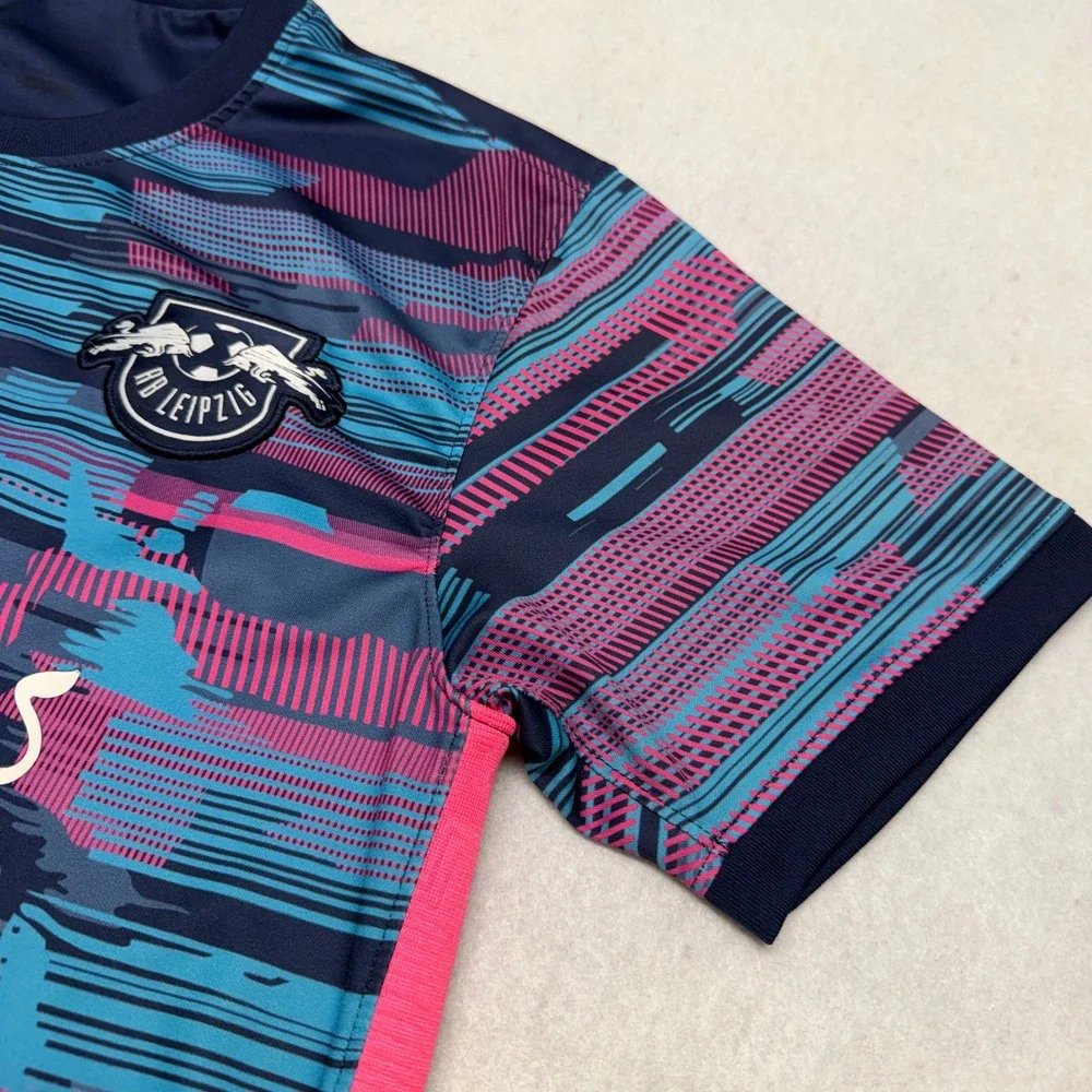 Nike‎ RB Leipzig Soccer Football Jersey 21/22 Third Kit Red Bull Germany Mens L